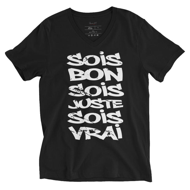 TS sois bon Noir - Blanc
